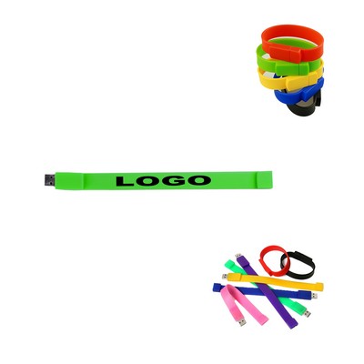Silicone Wristband USB Drive