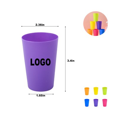 Solid Color Plastic Cup