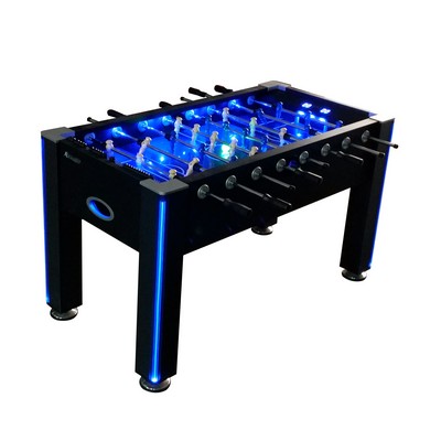 Escalade Sports Atomic - 58-Inch Azure Led Light Up Foosball Table