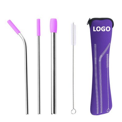 304 Stainless Steel Straw Set