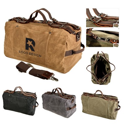 Heavy Duty Retro Outdoor Sports Travel Bag Handbag
