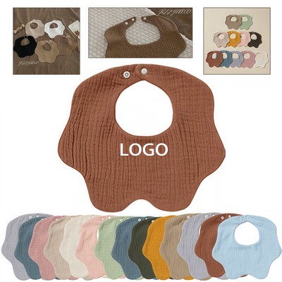 Gentle & Absorbent 6-Layer Unisex Baby Bibs