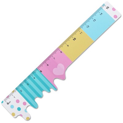 Colorful Drip Design Ruler