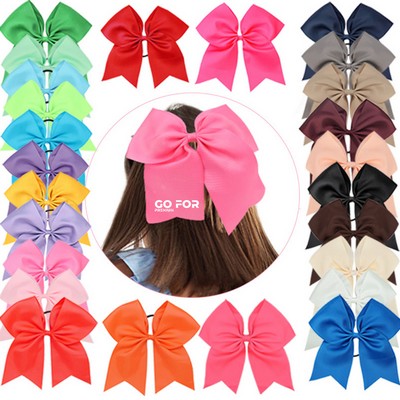 Large Fashionand Handmade Bowknot Elastic Hair Tie Bands