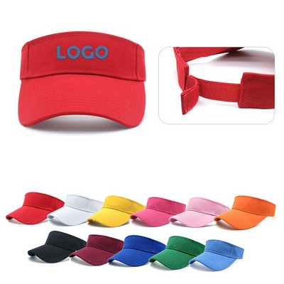 Cotton Sports Sun Visor Cap - By Sea