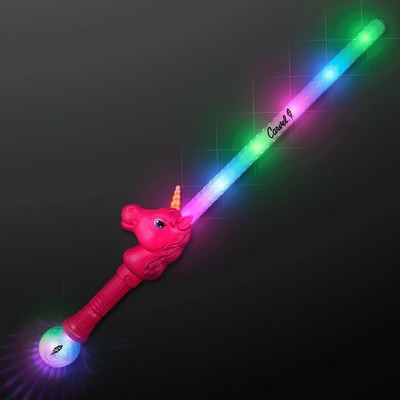 Unicorn Light Up Saber Sword - PRINTED