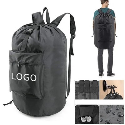 Travel Camp Drawstring Laundry Bag