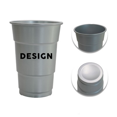 16 Oz Aluminum Stadium Party Beer Cup