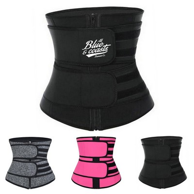 Slimming Control Waist Belt with Hook and Loop Closure