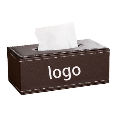 Leather Tissue Box
