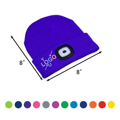 LED Light Beanie and Cap