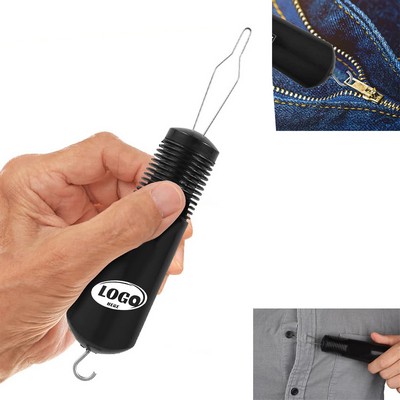 Button Hook with Zipper Pull