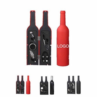 5-Piece Wine Bottle Corkscrew & Accessory Set