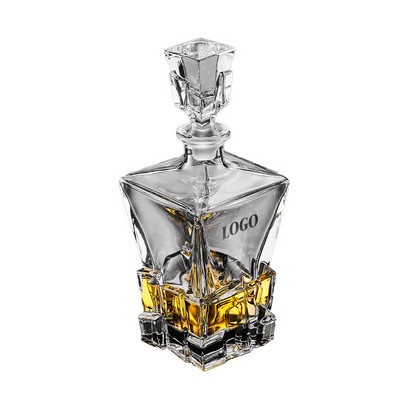 30 Oz. Aristocrat Square Decanter