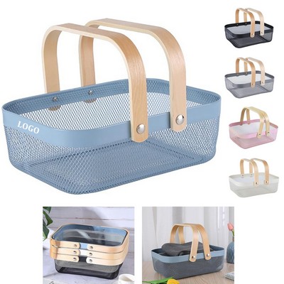 Metal Mesh Steel Basket