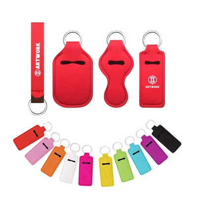 Lipstick Case Keychain Neoprene