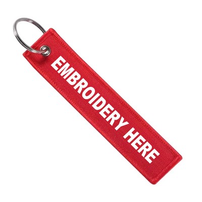 Embroidery Key Tag
