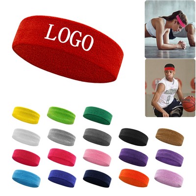 Breathable Sweat-Absorbing Headband