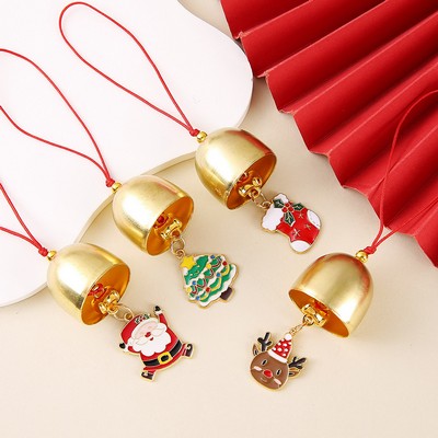 Brass Christmas Ornament Bells