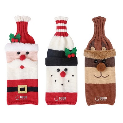 Christmas Wine Sweater Cover