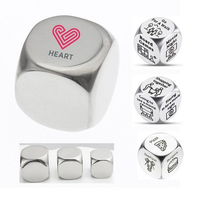 Stainless Steel Fun Dice
