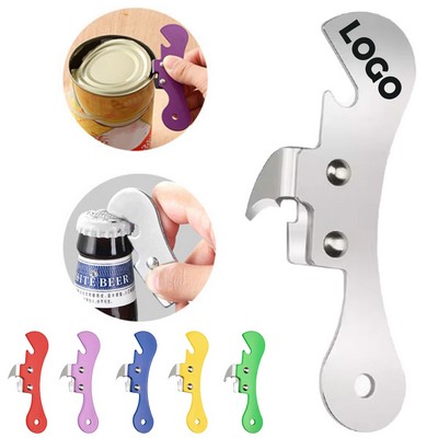 Stainless Steel Can Opener And Bottle Opener
