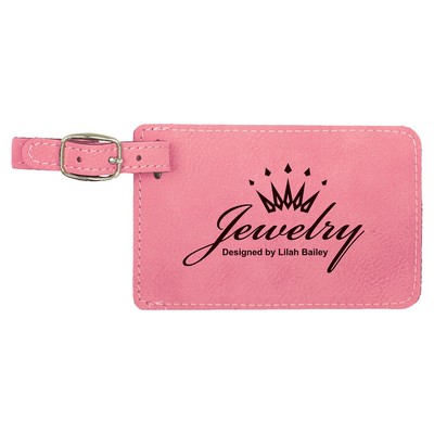 Leatherette Luggage Tag