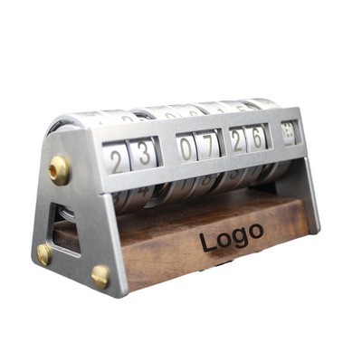 Rotating Perpetual Desk Calendar