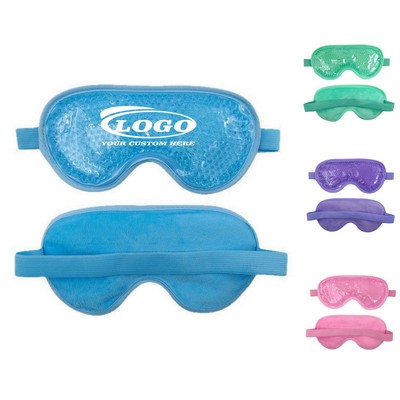 Plush Gel Beads Hot/Cold Eye Mask