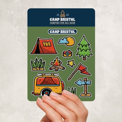 Custom Sticker Sheets - 4"x6"
