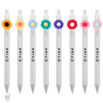 18mm Sunflower Click Activated Pen