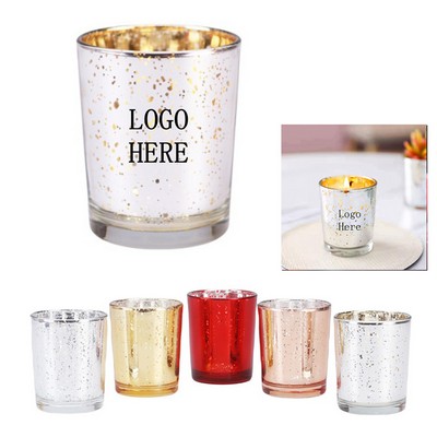 3oz Mercury Glass Candle Holder
