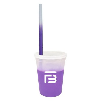 12 oz Mood Plastic Stadium Cup