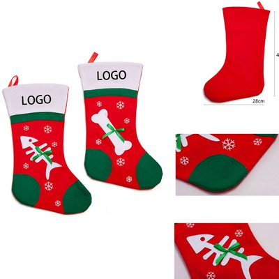 Christmas Tree Hanging Sock
