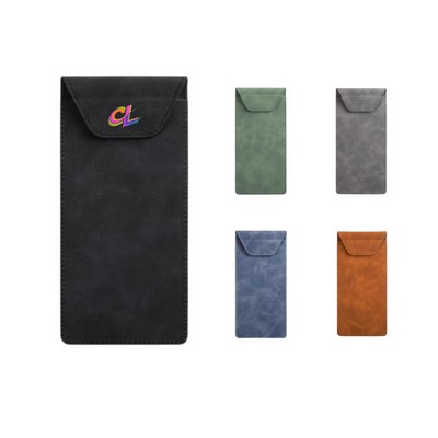 Magnetic Leather Menu Clip