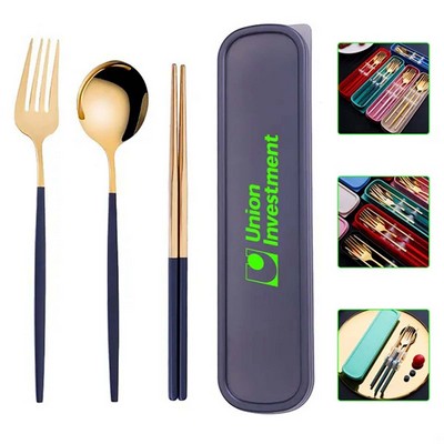 4 Pcs Cutlery Set With Box