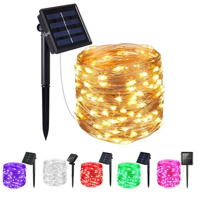 Solar Powered Outdoor String Lights