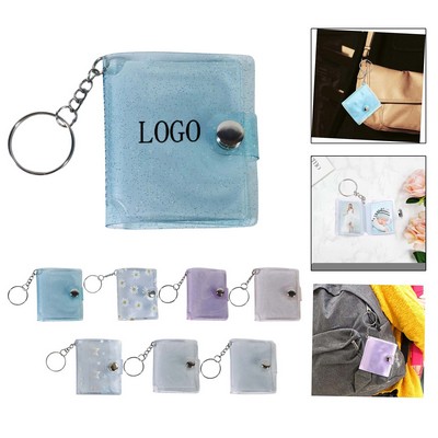 Mini Keychain Photo Album Book