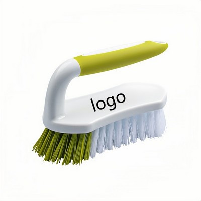 Heavy-Duty Plastic Scrub Brush for Home Cleaning and Gap Detailing