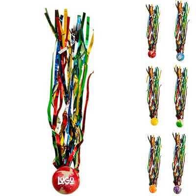 Colorful Comet Bouncy Balls