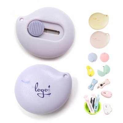 Bird Shaped Retractable Mini Utility Knife with Keychain Hole