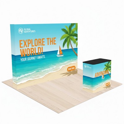 10' Pop Up Trade Show Display Kit