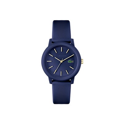 Lacoste L.12.12 Ladies Navy Silicone Strap Watch