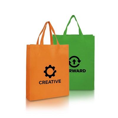 Heat Sealed Non-Woven Shopping Tote Bag