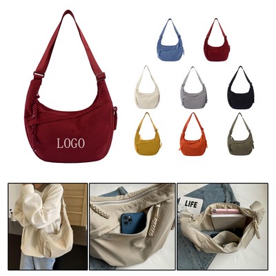 Large Nylon Crossbody Bag