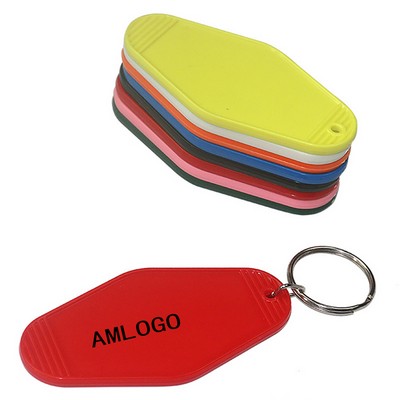 Retro Plastic Hotel Key Fob