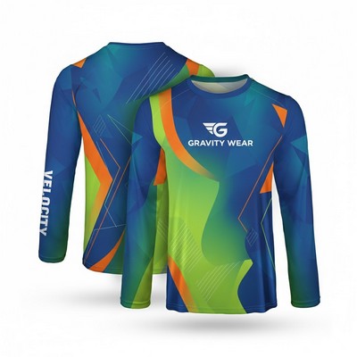 Custom Full Color Sublimated Long Sleeve