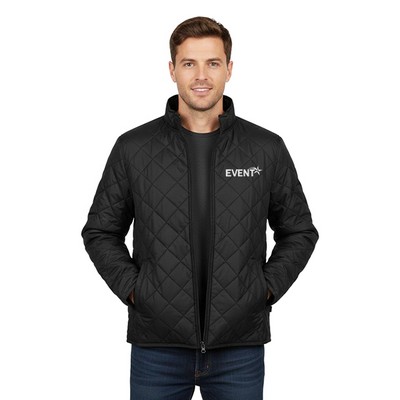 Men's Lightweight Quilted Full Zip Jacket