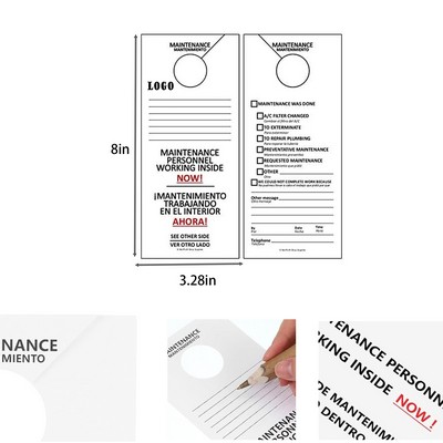 Door Hanger Tags