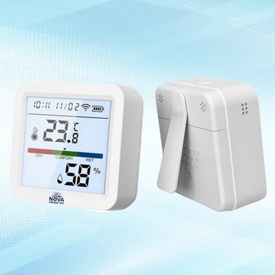 Smart and Efficient Intelligent WiFi Temperature and Humidity Sensor for Office Environments